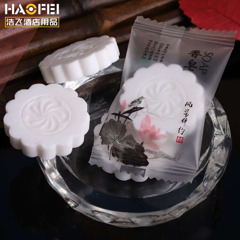 8g New Film bag plum blossom soap