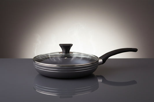 28cm High quality Frying pan with Glass Cover