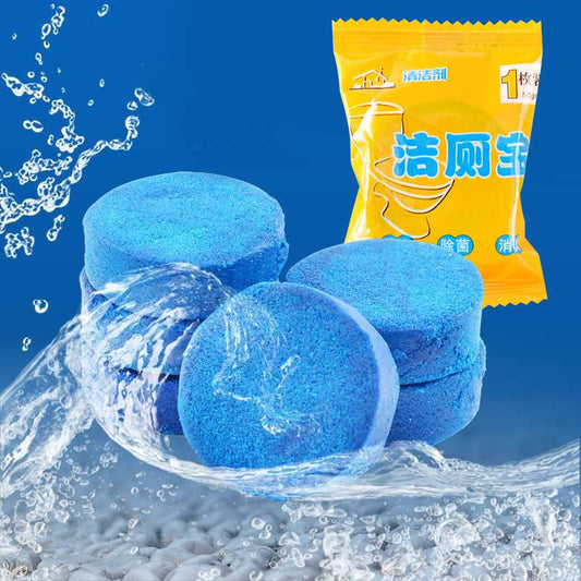 Single 1pcs pack  blue toilet bole  & tank Freshener