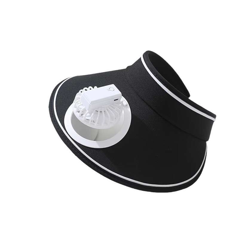 Sunscreen Fan Hat pink