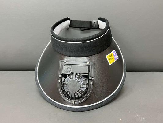 Sunscreen Fan Hat black