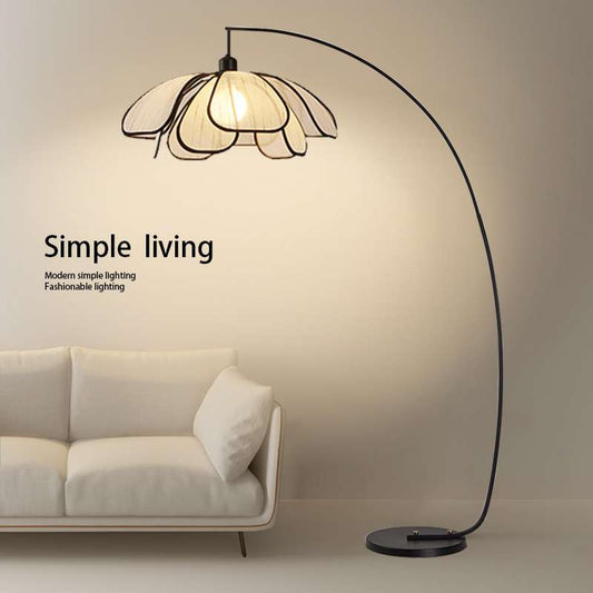 Flowers in Ancient Style Floor Lamp Japanese Style