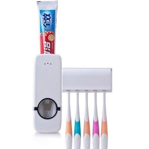 Colorful Toothpaste Dispenser UV Sterilizer Toothbrush