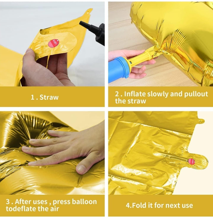 Nine foil balloon 16"