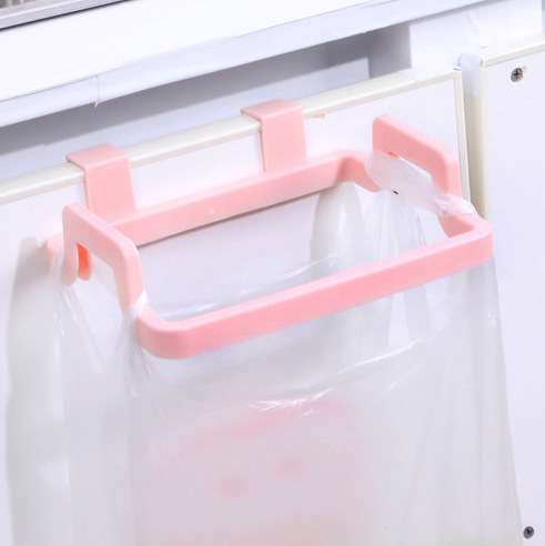 Pink Panda Plastic Door Back Garbage bag holder