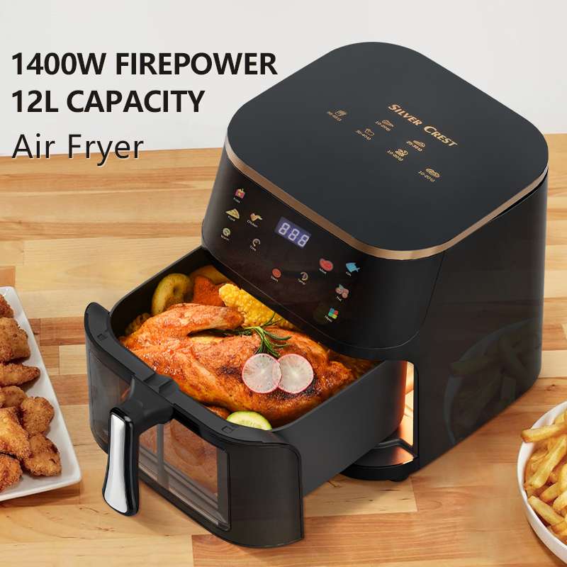 Commercial Large Capacity Multi purpose 12L Airfryer 1400W