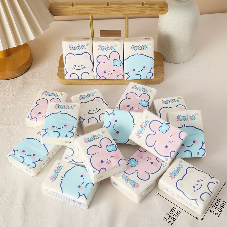 One pack Korean face Eco Bamboo tissue wipes