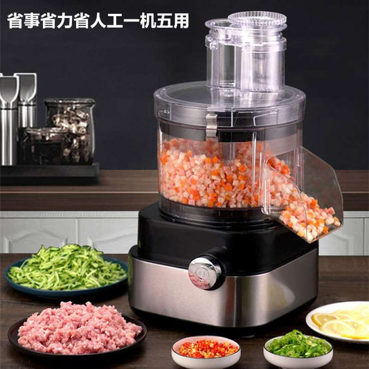Dutch food processor Multifunctional Automatic Vegetable Cutter Household Small Restaurant Dicing Machine