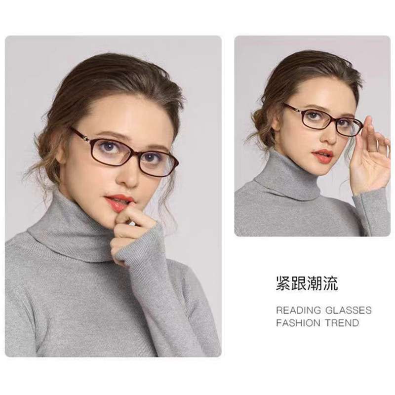 Purple Imported designer Women Foriegn Blue ray Reading glass with eye glass box 
[suitable for under any age ]