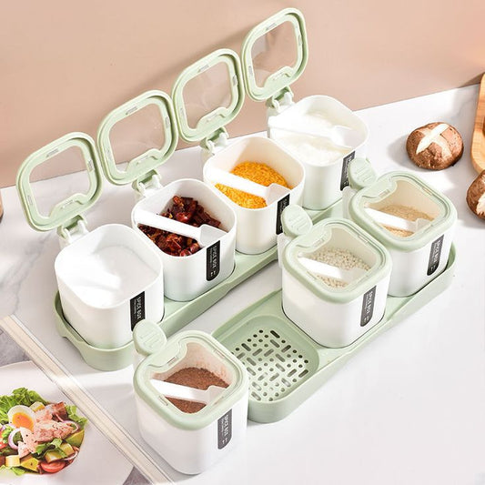 Korean Season jar 4 set Spice jar. (No Colour selection)
