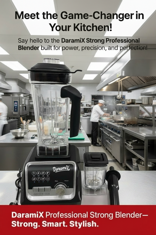 DARAMIX Multifunctional blender with self timer and over heating protection for commercial use