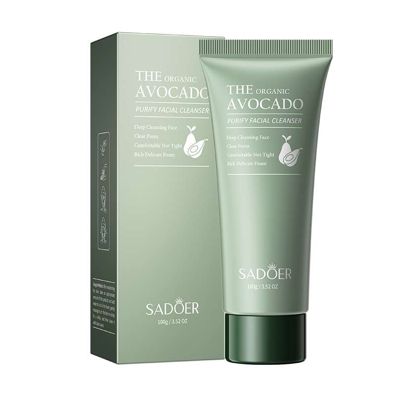 SADOER Organic Avocado purifying Facial Cleanser