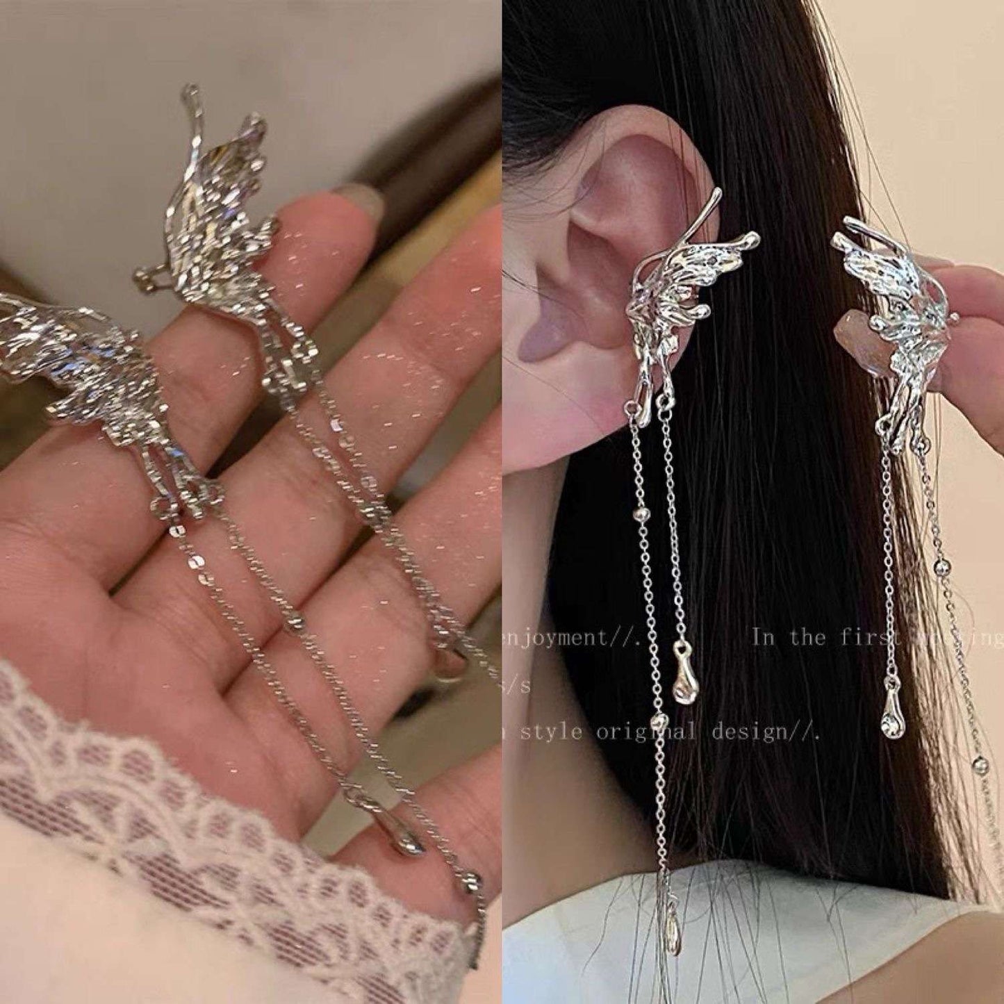 Angel's Wing Ear Clip