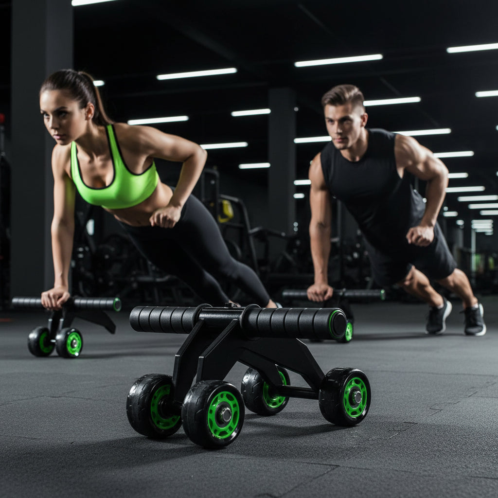 Double wheel AB Roller wheel - Abs Builder