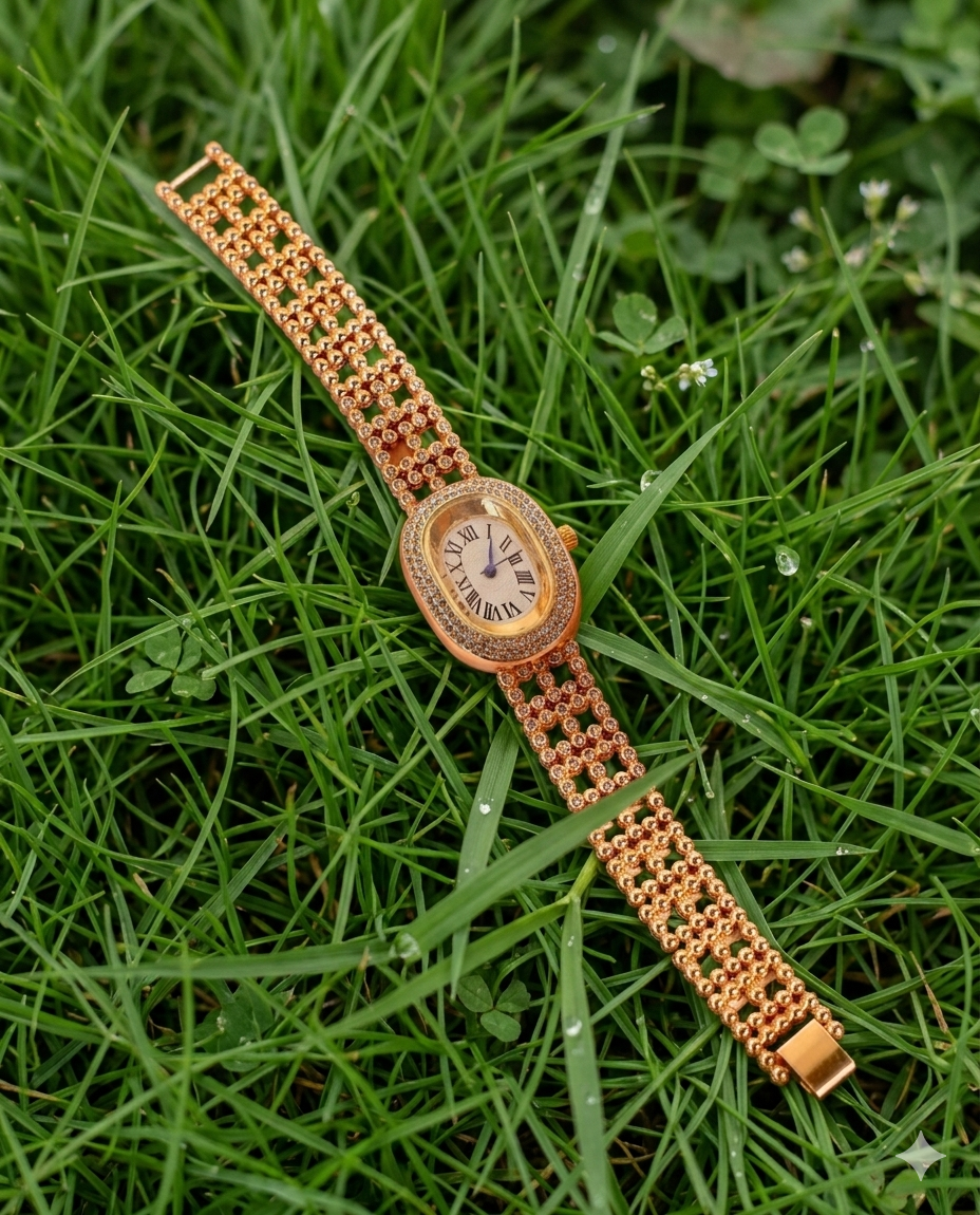 Lẹ́avon Ladies Quartz Oval Watch