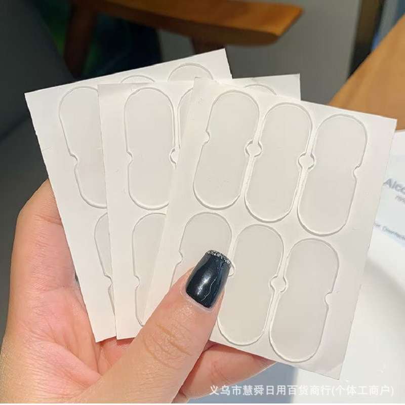 Hide Elf Ears Stickers for Shaping Big Faces and Making Them Smaller, 6pcs a pack