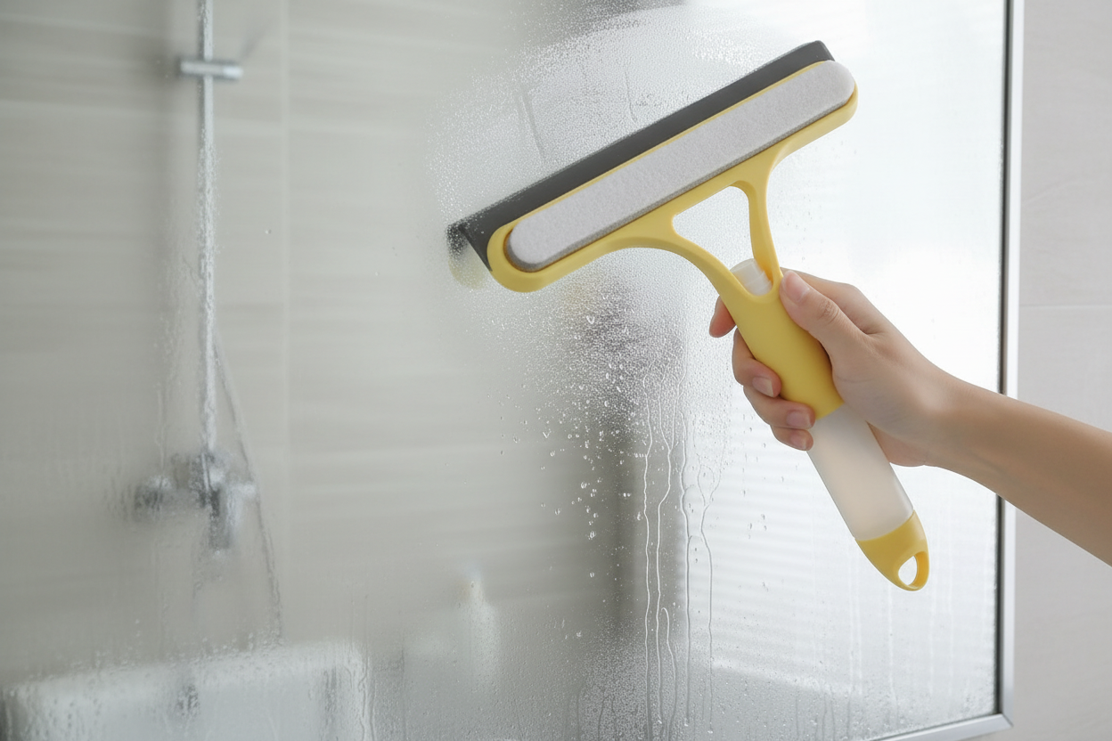 multi functional CAR/HOME glass Wiper with spray