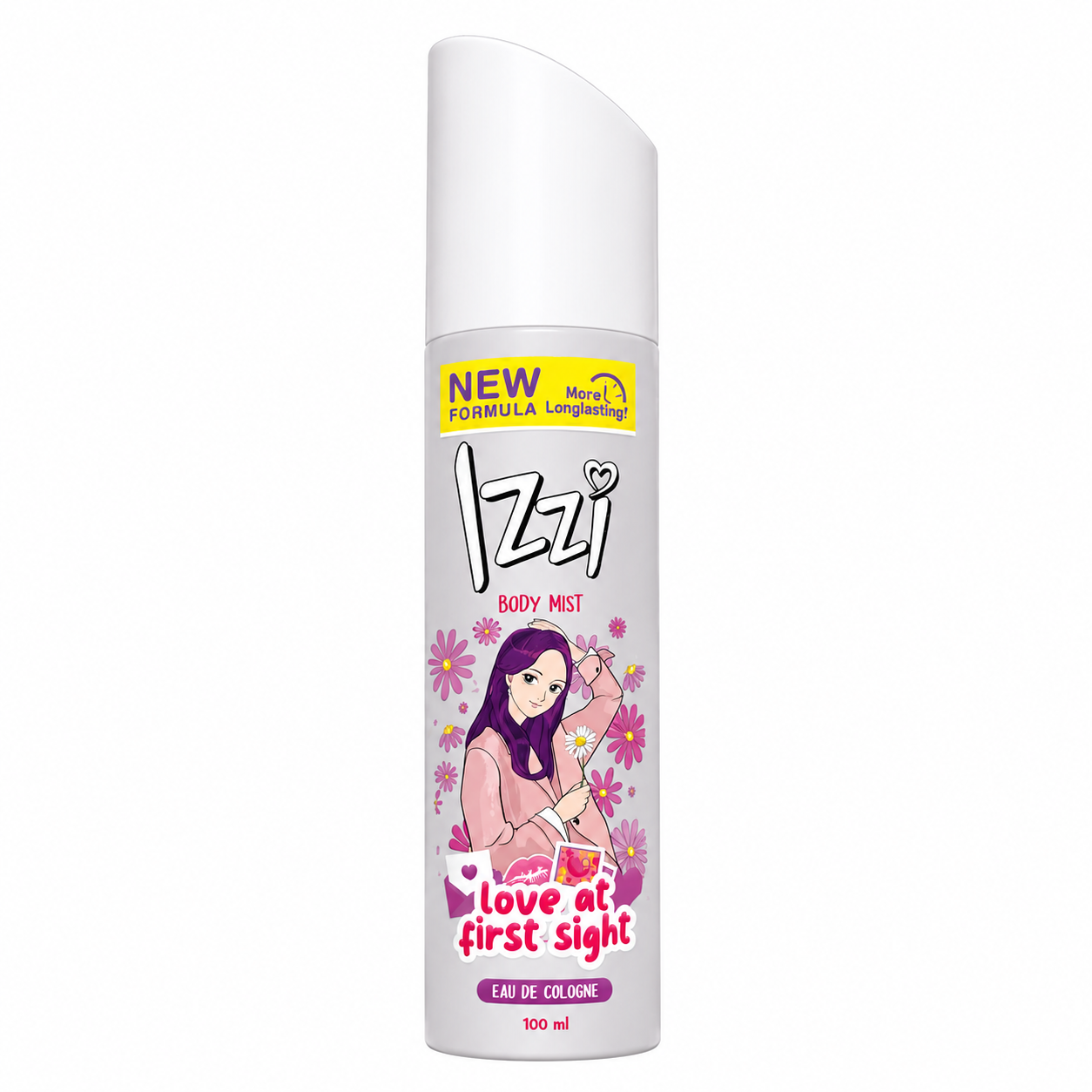 Korean Body Mist Cologne -  Izzi Sweet eau de cologne 100ml | White