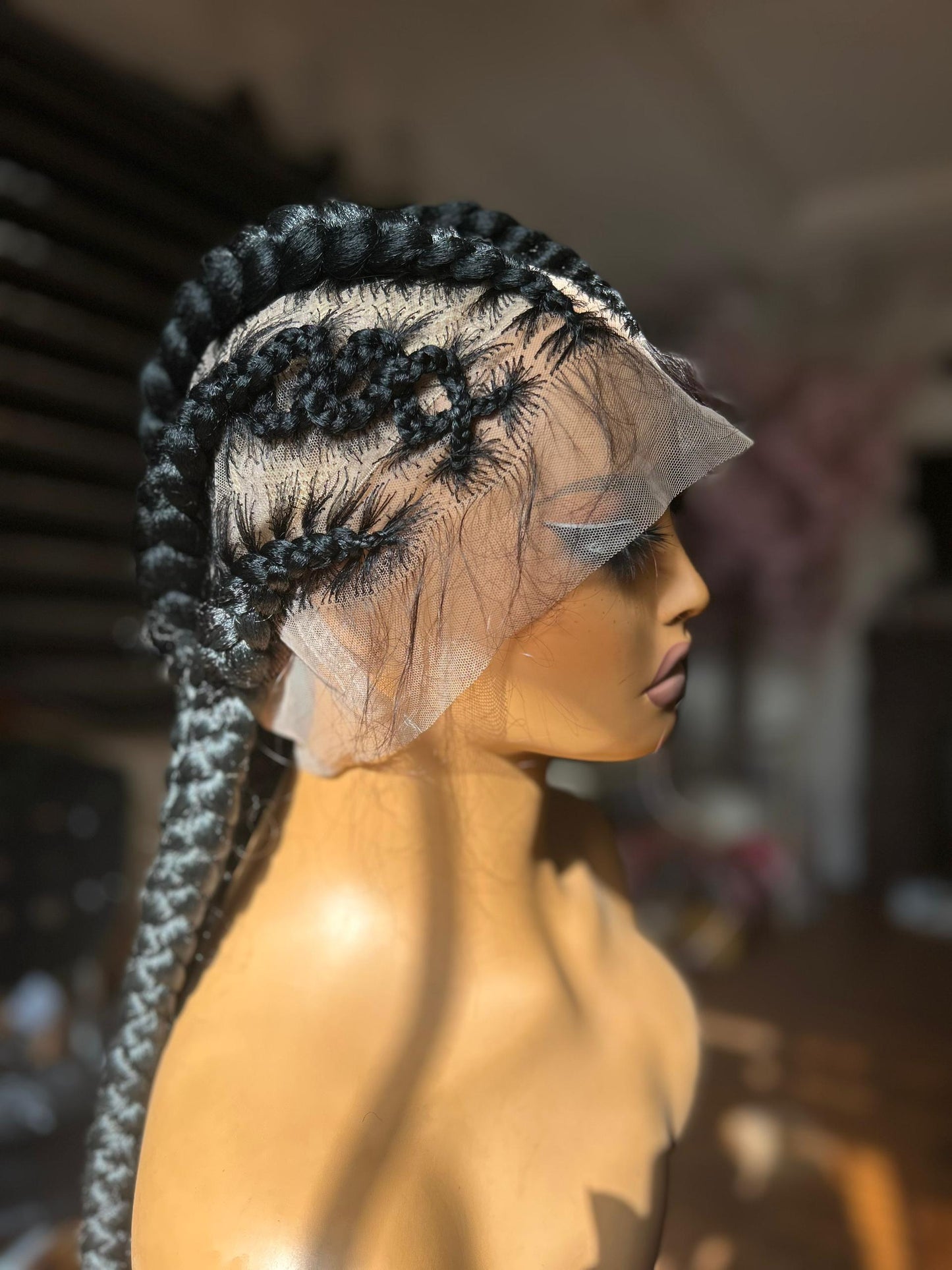 Glueless Braided Wig 0024