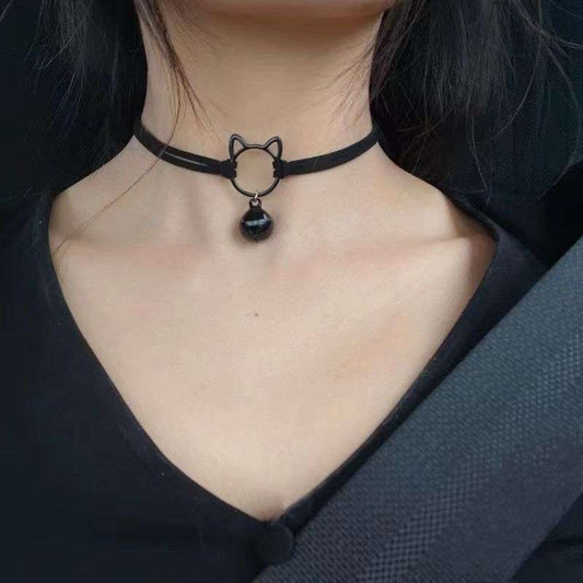 Cat bell necklace/choker