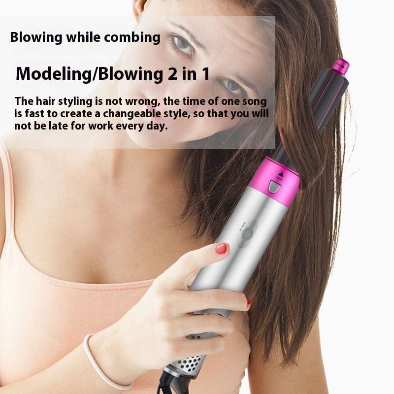 Five-in-one curling rod curling