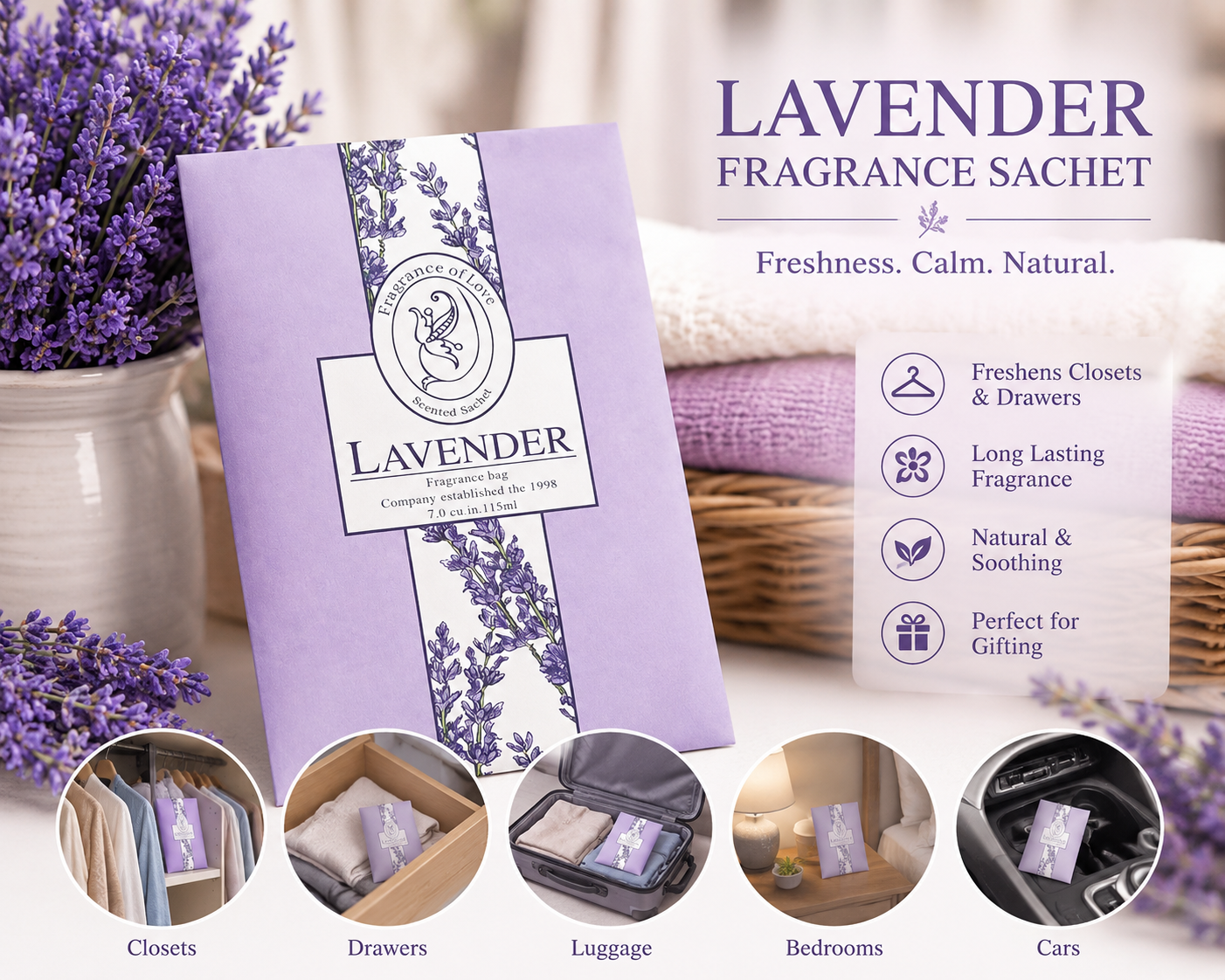 Lavender Scented Lavender Scented Sachet