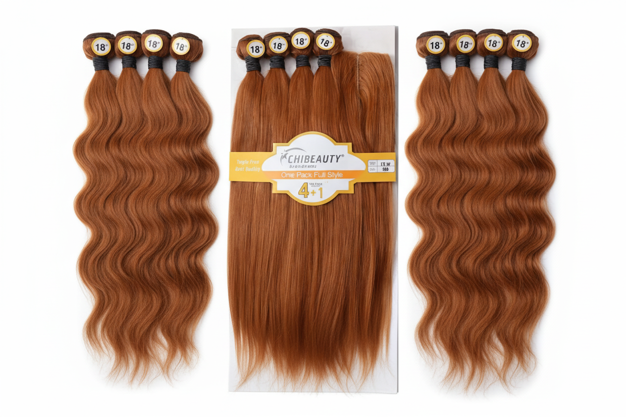 Colour 30 Straight - Chibeauty one pack full hair packet hair silky quality