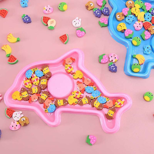 30pcs Cartoon Eraser in cute pack
