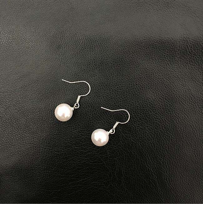 B263 new Korean style jewelry freshwater pearl earrings