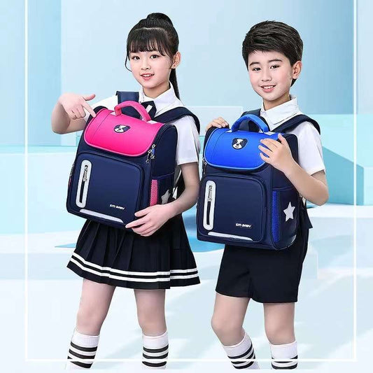 [Preorder ]  Primary kids School Bag with Road Crossing Reflective Safety - [Arrives Nigeria in 8 to 10 weeks ]