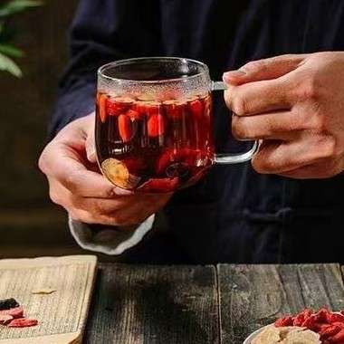 Ginseng Five Treasures Tea, Huangjing, Mulberry, Goji Berry Health Tea Immune Booster