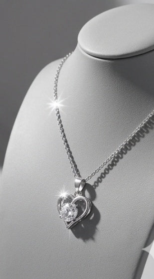UC5 Serena Diamond Necklace Non Tarnish Exquisite titanium and steel necklace