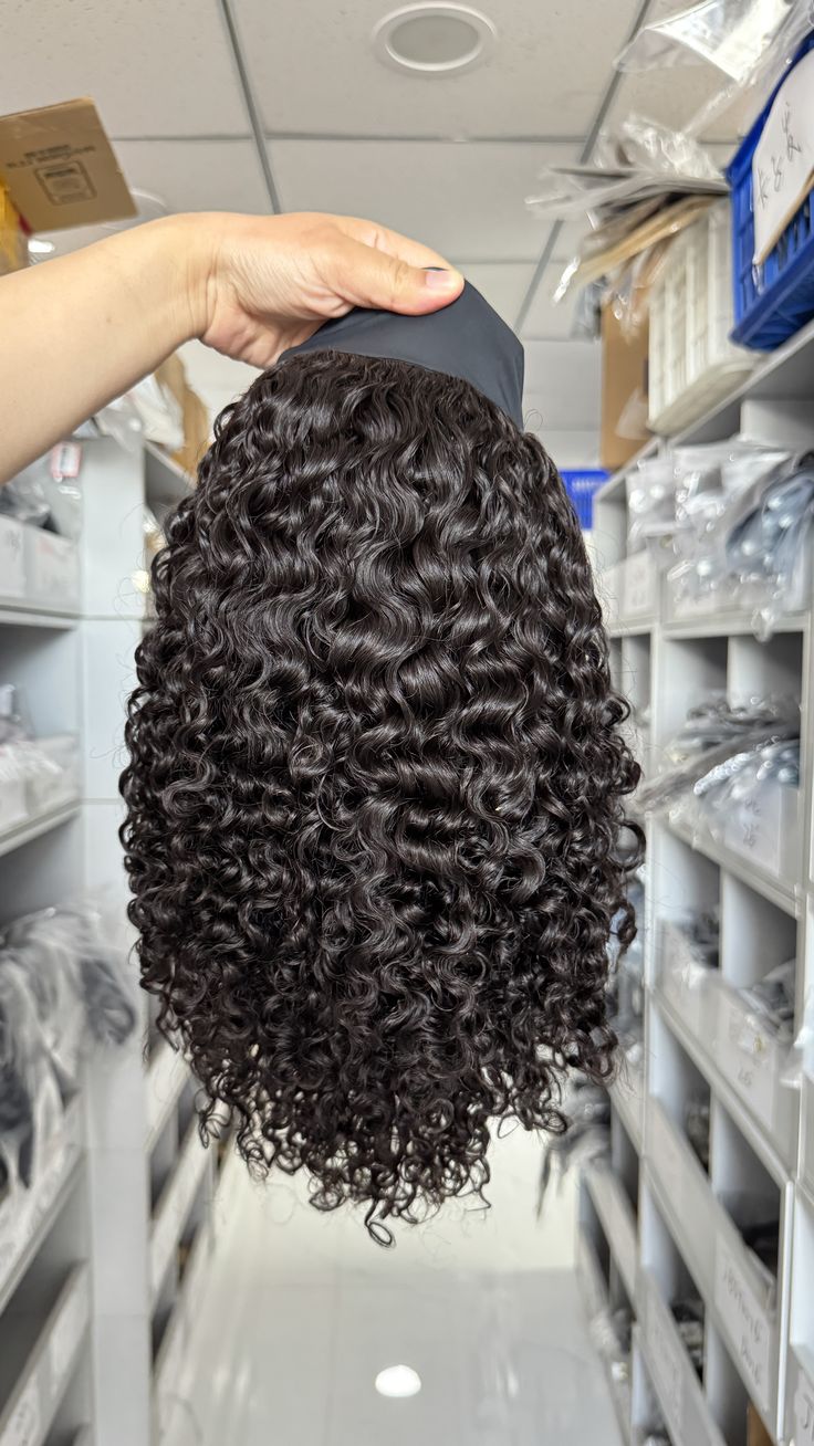 Spring Curls 14inches Band wig