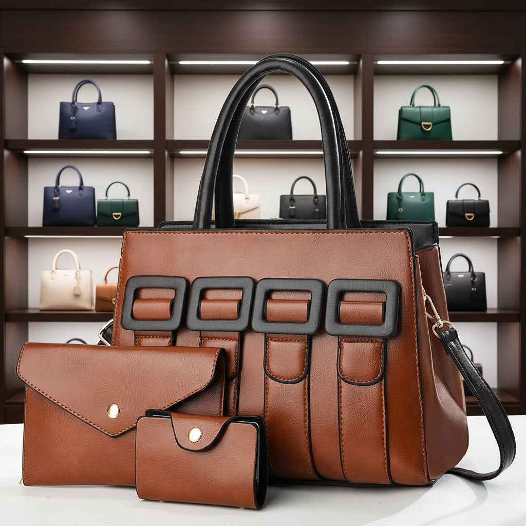 3 belt  Mother's Handbag Large Capacity