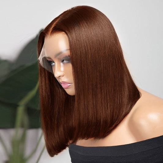 13 x 4 chocolate full frontal wig