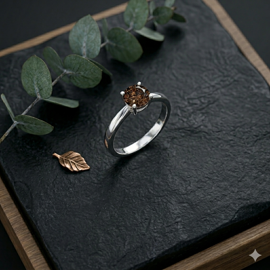 Moon Dust Engagement ring | Adjustable Sizing