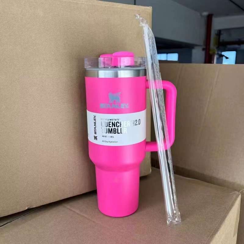 CameLLia red Original Stanley Quencher H2.0 Flowstate thumblr Cup -