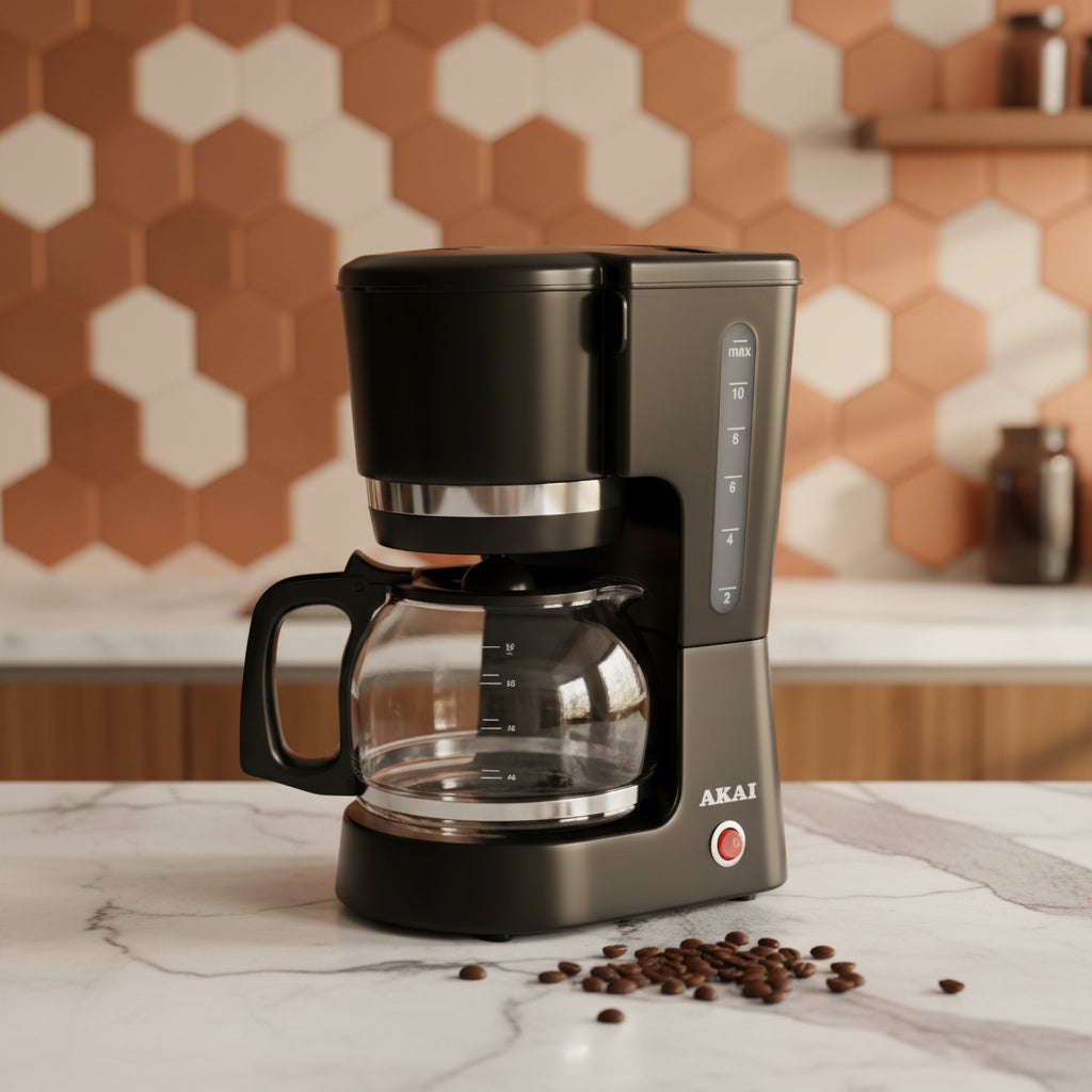 Italian Style Coffee Maker with Removable washable filter