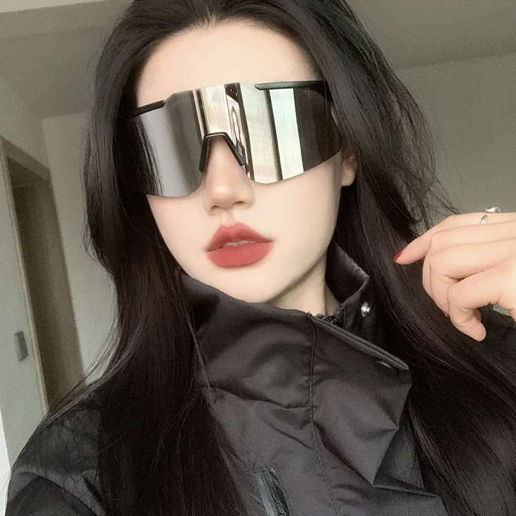 Kanye west  ye Skii Designer Reflective Glasses eyeglass