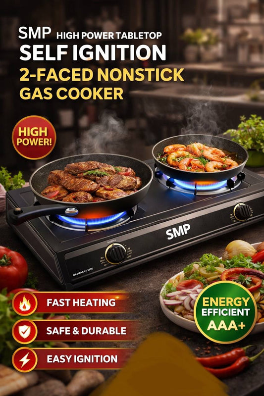 SMP 2 burner Non stick Gas
