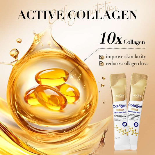 1 pcs SADOER collagen anti-wrinkle sleeping mask