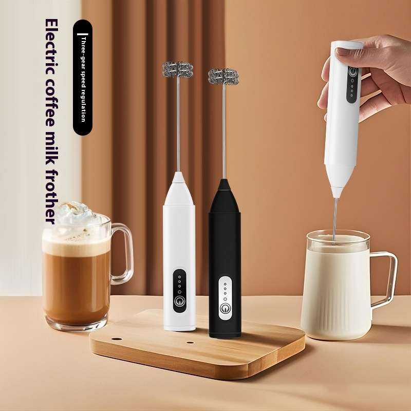Frother Multi- functional high-speed beat automatic milk foam coffee mixer hand-held electric cream