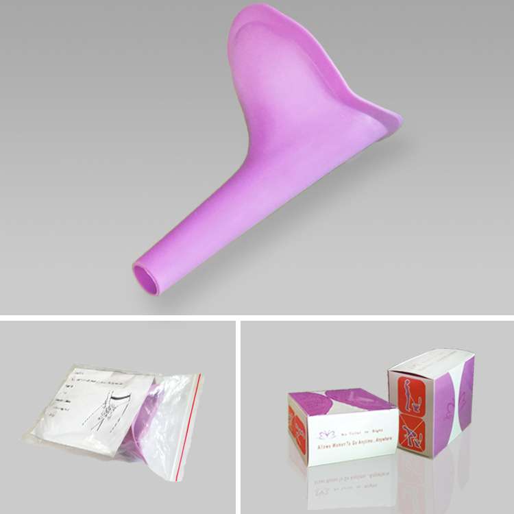 Women's Emergency outdoor standing trousers urinal silicon tool