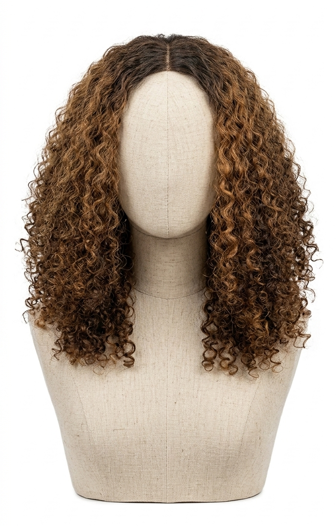 Ombre Pixie  Closure wig  Hair blend Code : 00246