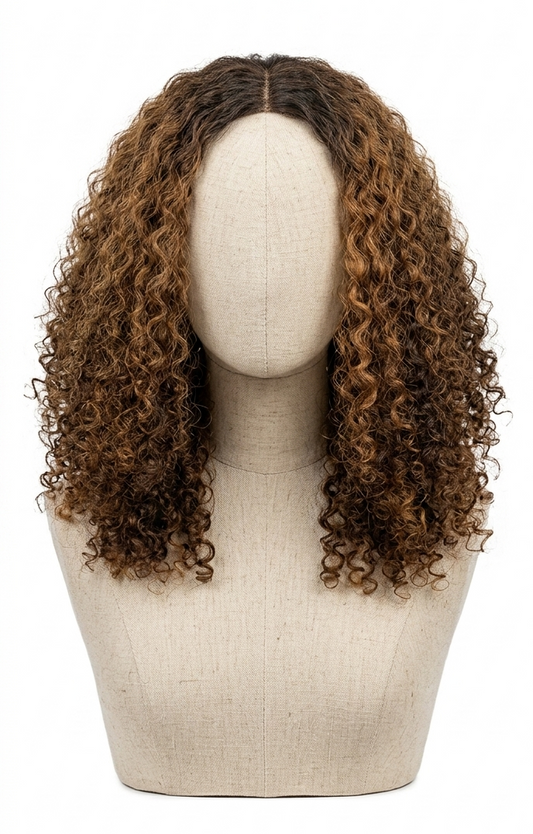 Ombre Pixie  Closure wig  Hair blend Code : 00246