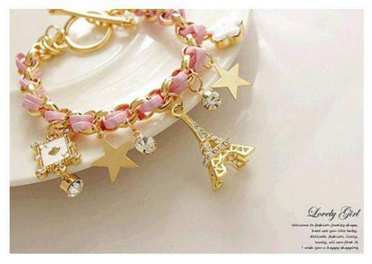 Pink Paris bracelet