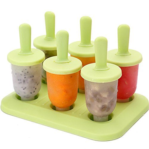 4 SLOTS REUSABLE PULL-OFF POPSICLE MOLD MAKER