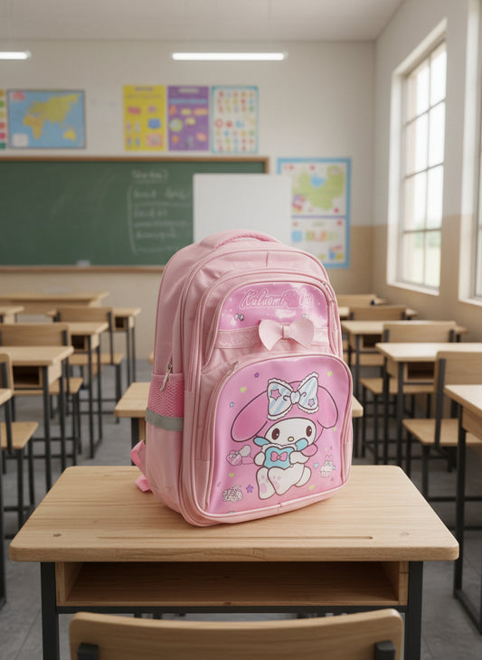 Kuluomi cat school bag pink
