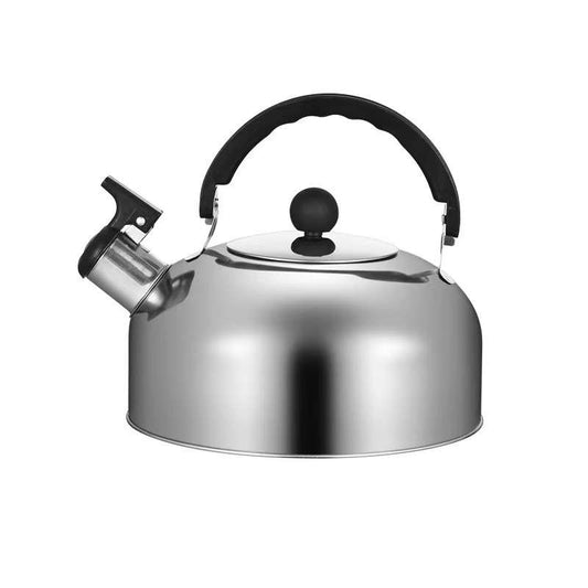 Silver 3 Liters Stainless steel Whistle kettle