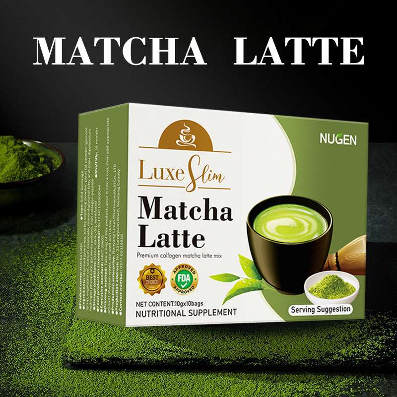 Matcha Latte Green Tea Powder Drink 10 packs